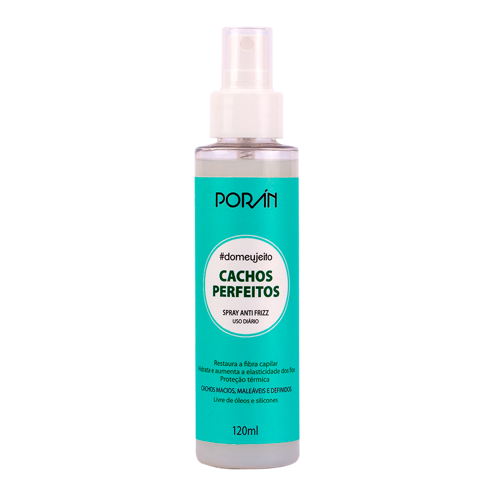 CACHOS PERFEITOS SPRAY ANTI FRIZZ PORAN