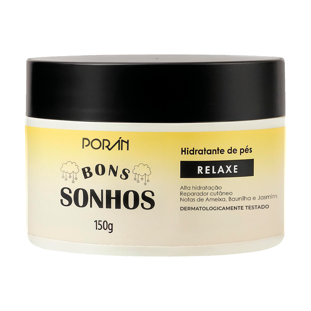 HIDRATANTE PARA OS PÉS BONS SONHOS RELAXE 150G