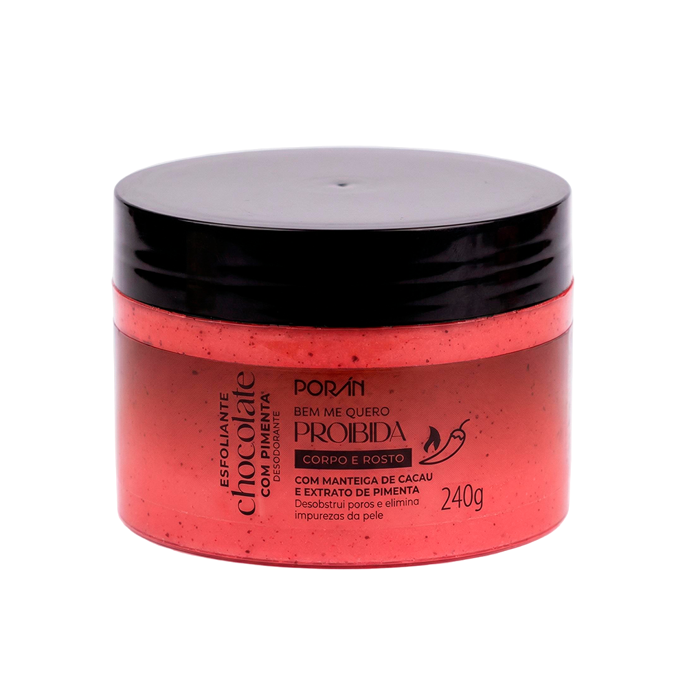 ESFOLIANTE CHOCOLATE COM PIMENTA 240G PORAN
