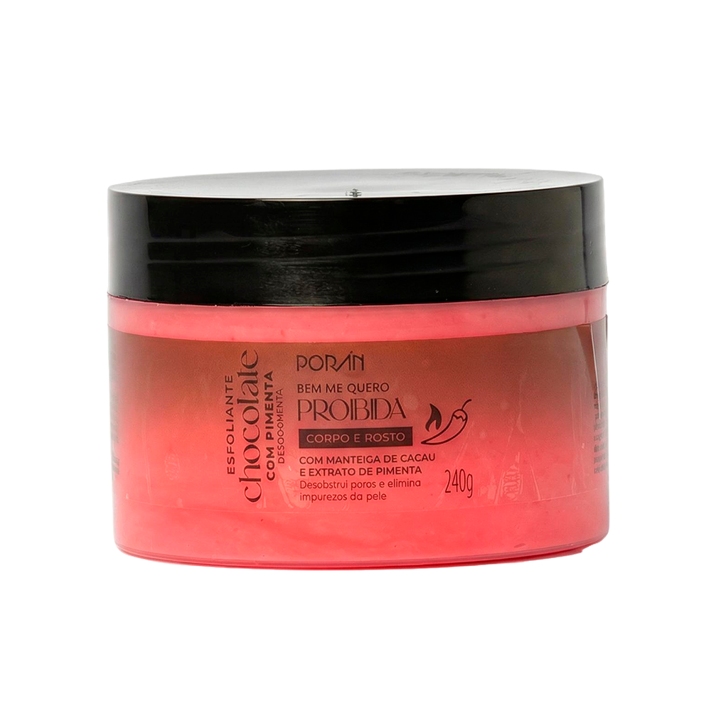 ESFOLIANTE CHOCOLATE COM PIMENTA 240G PORAN