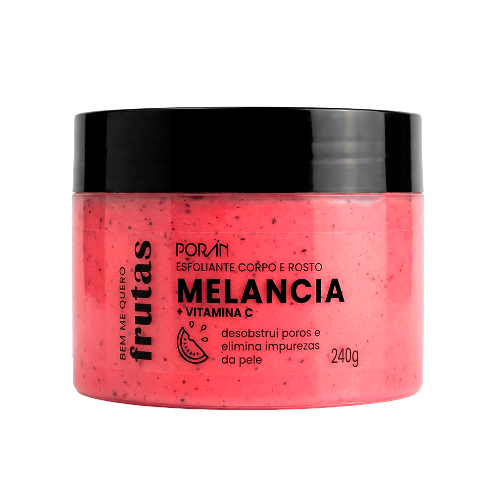 ESFOLIANTE MELANCIA CORPO E ROSTO 240G PORAN