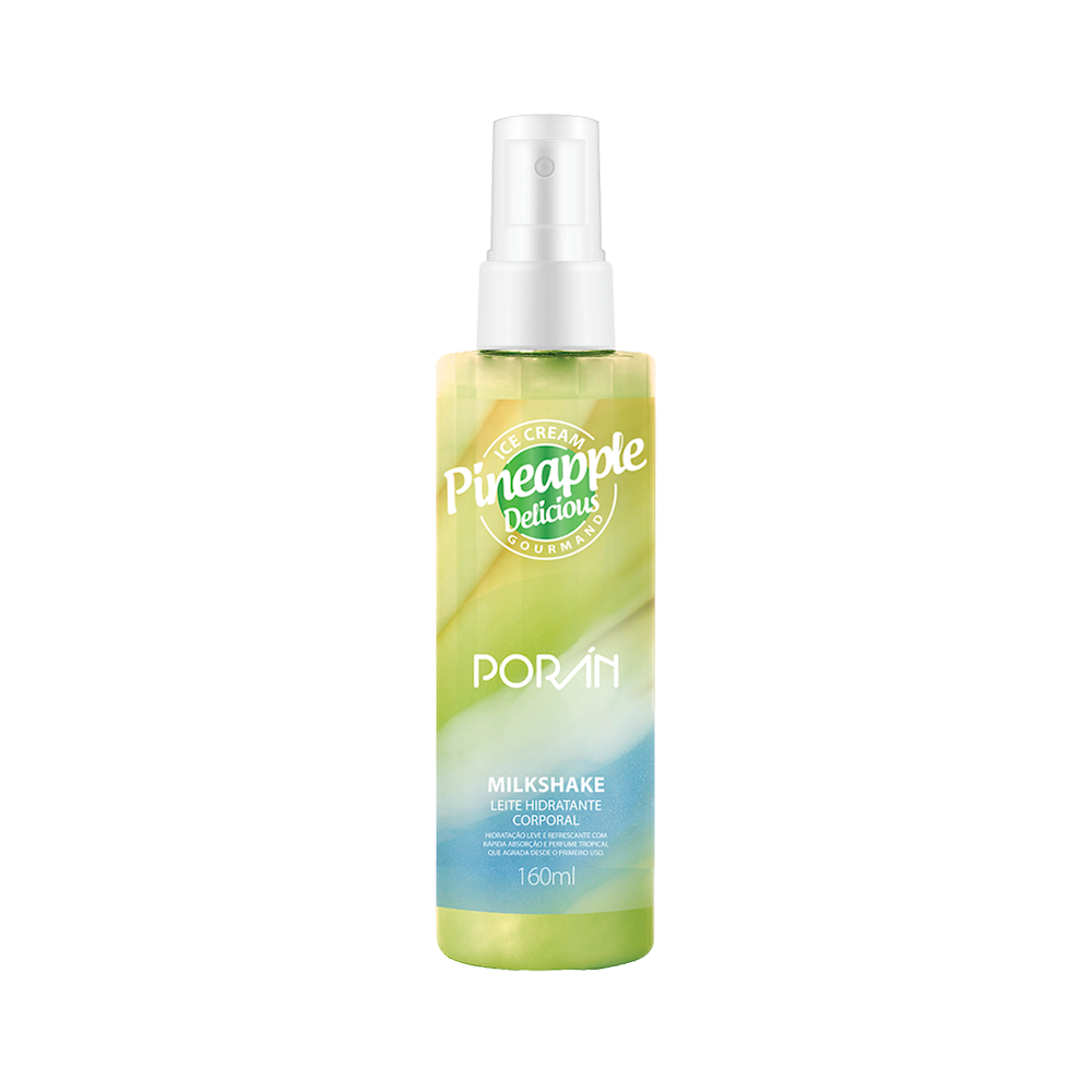 MILKSHAKE ICE CREAM PINEAPPLE DELICIOUS GOURMAND 160ML