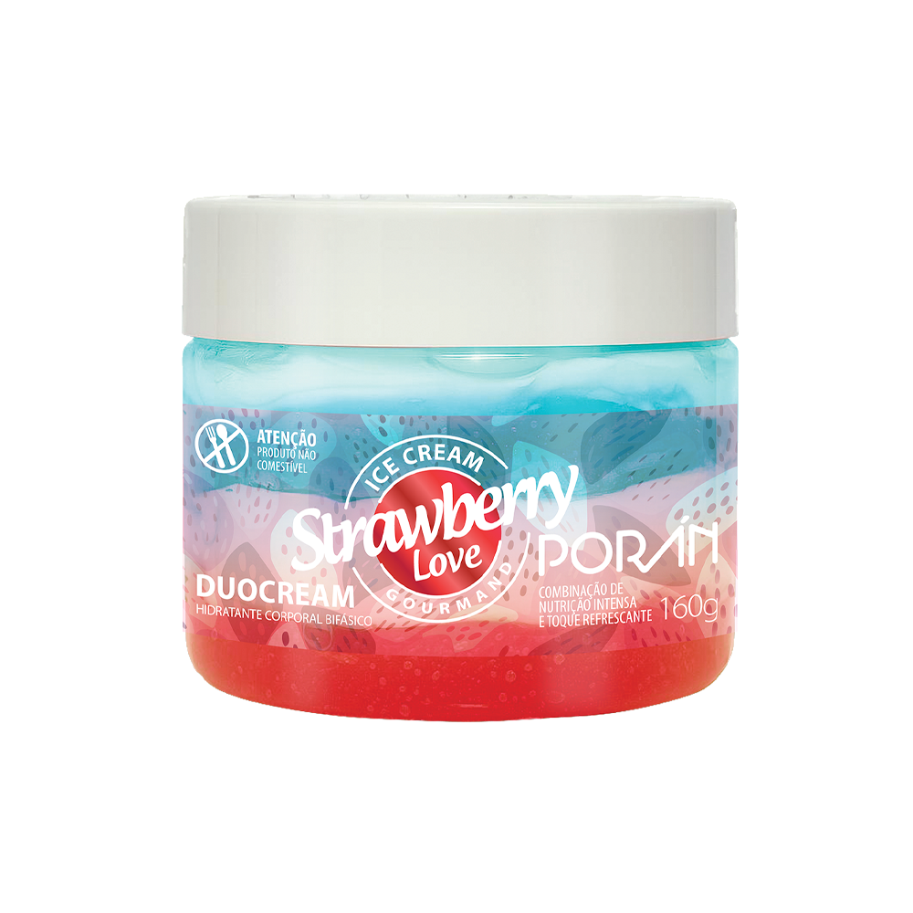 DUOCREAM ICE CREAM STRAWBERRY LOVE GOURMAND 160G