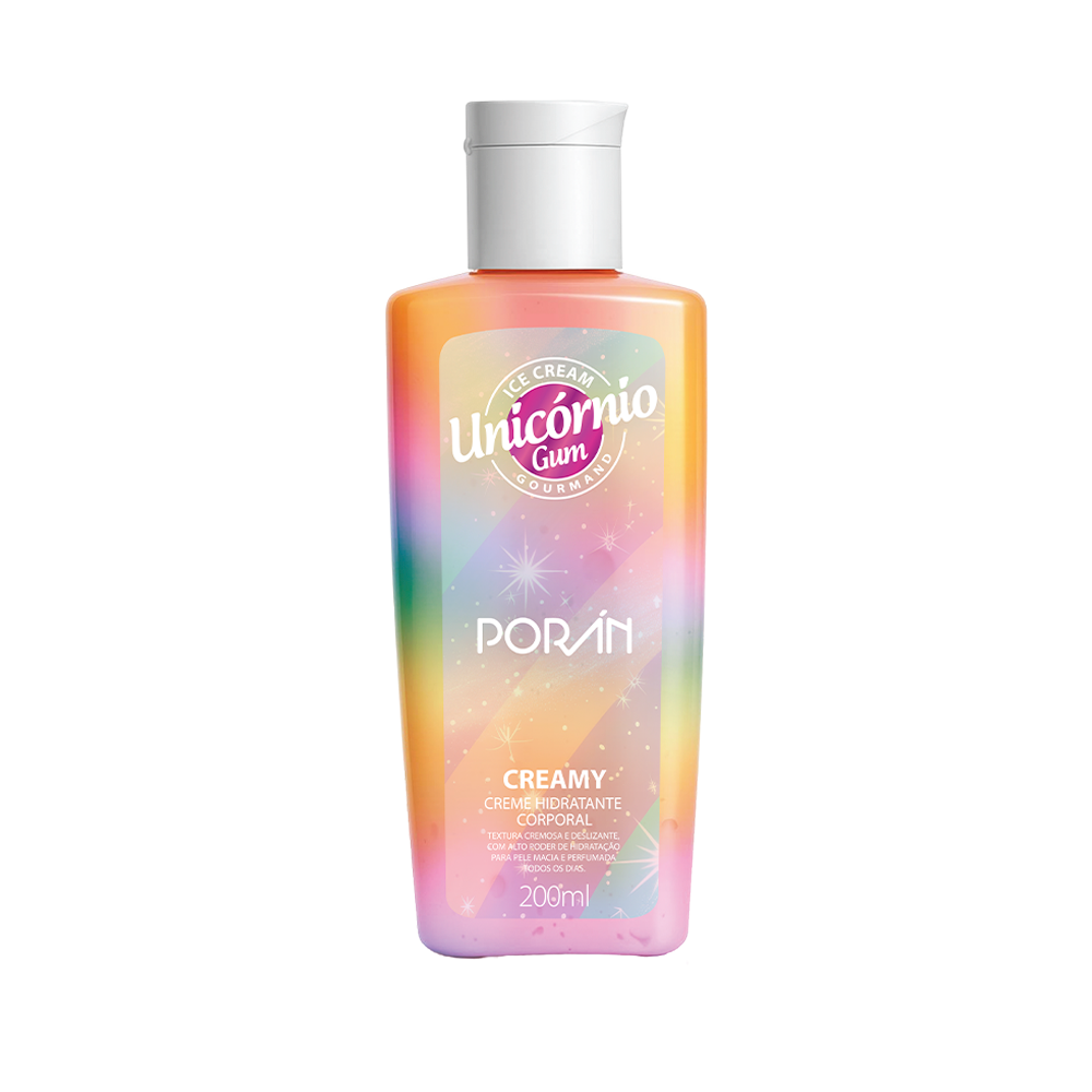 CREAMY ICE CREAM UNICÓRNIO GUM GOURMAND 200ML