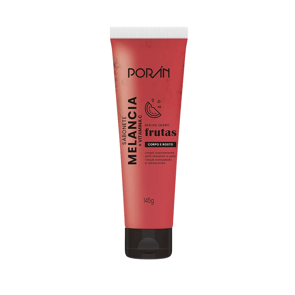 SABONETE MELANCIA CORPO E ROSTO 145G PORAN