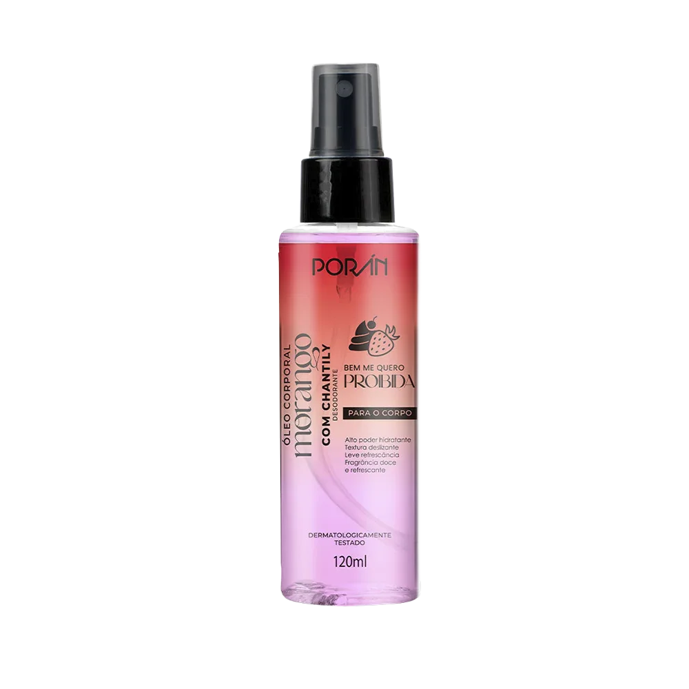 OLEO CORPORAL MORANGO COM CHANTILY 120ML PORAN