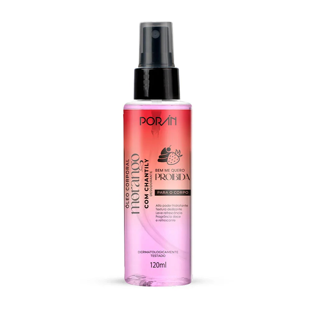 OLEO CORPORAL MORANGO COM CHANTILY 120ML PORAN