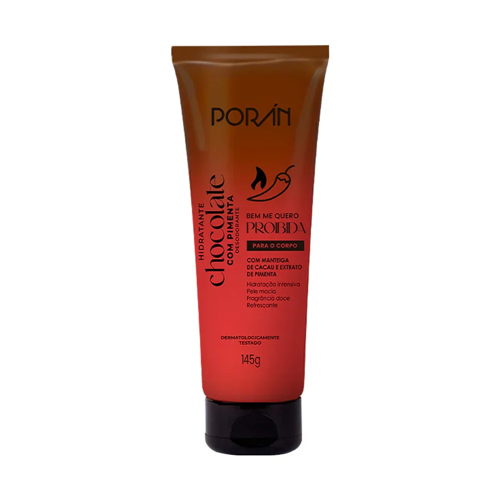 HIDRATANTE CHOCOLATE COM PIMENTA 145G PORAN