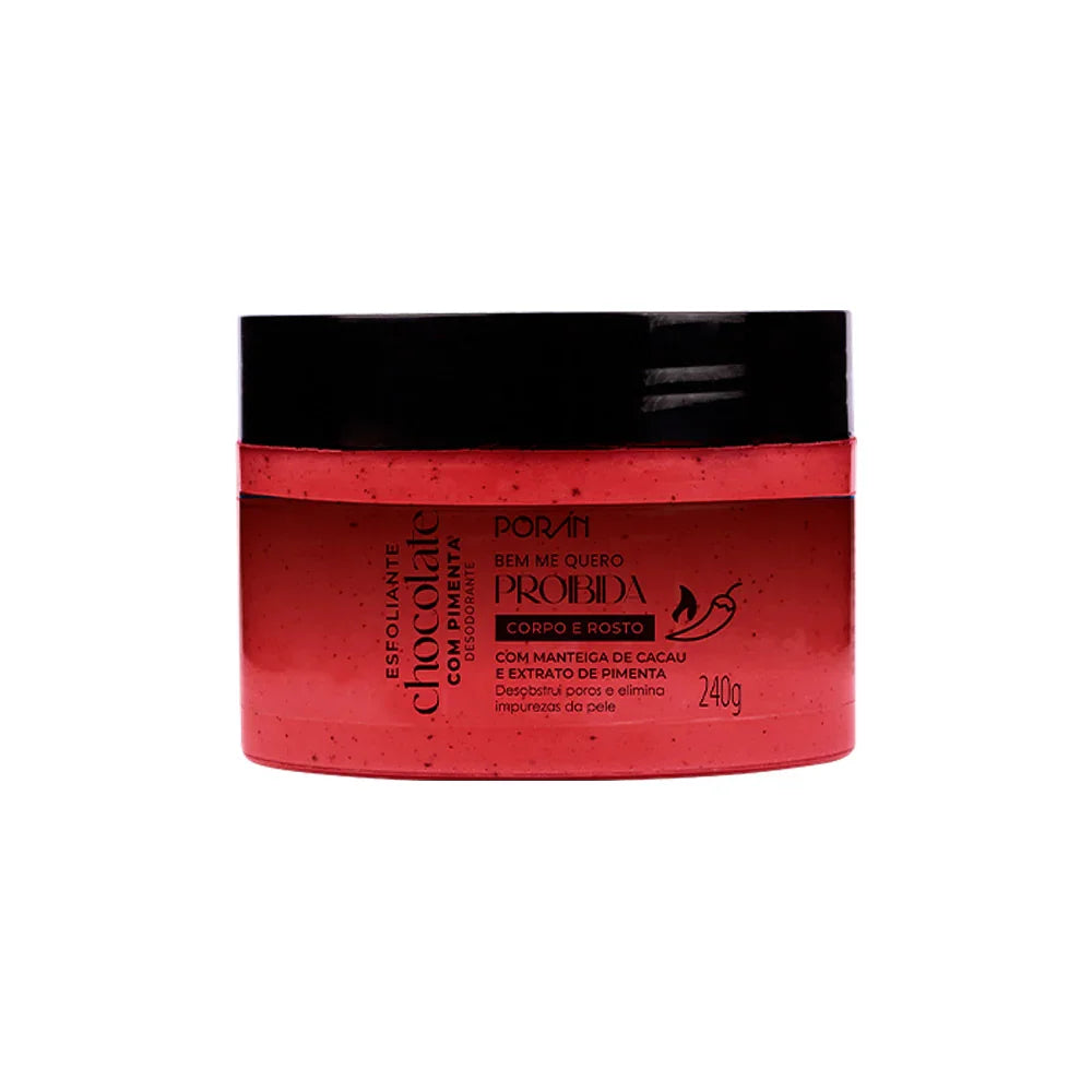 ESFOLIANTE CHOCOLATE COM PIMENTA 240G PORAN