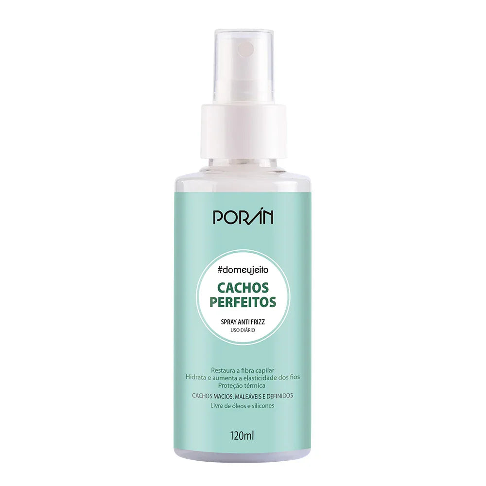 CACHOS PERFEITOS SPRAY ANTI FRIZZ PORAN