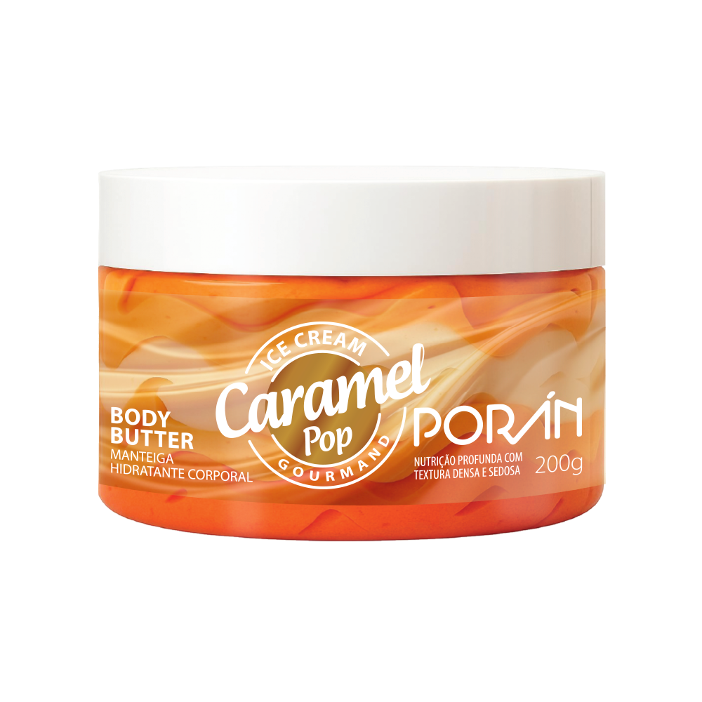 BODY BUTTER ICE CREAM CARAMEL POP GOURMAND 180ML