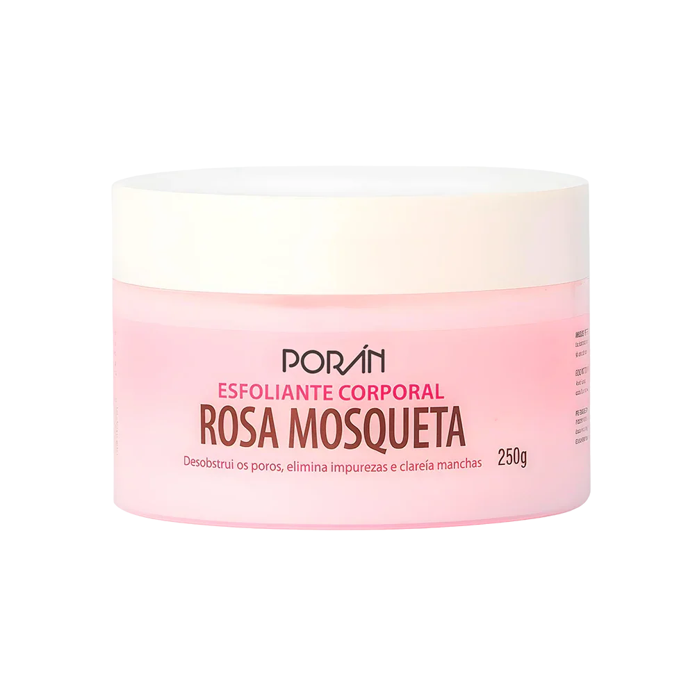 ESFOLIANTE CORPORAL ROSA MOSQUETA 250G PORAN