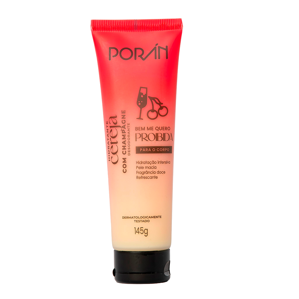 HIDRATANTE CEREJA COM CHAMPANHE 145G PORAN