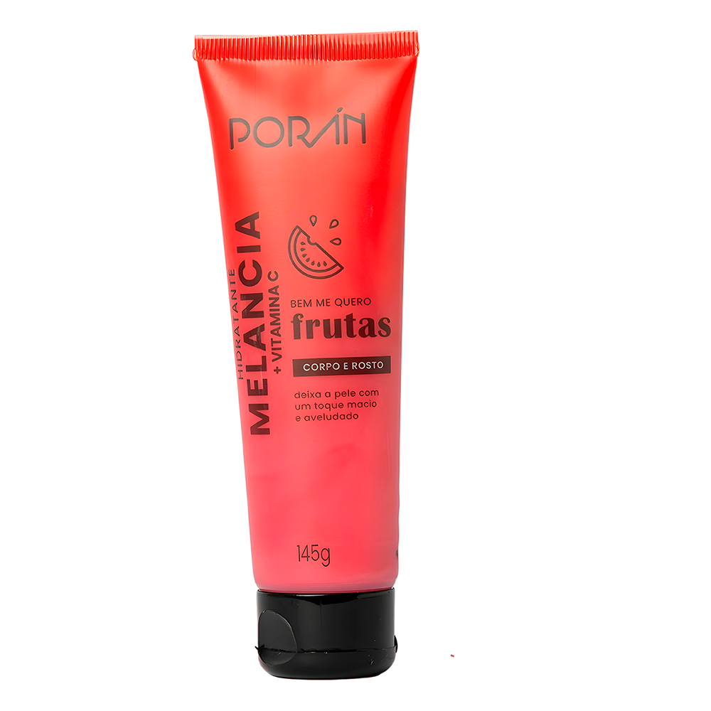 HIDRATANTE MELANCIA CORPO E ROSTO 145G PORAN