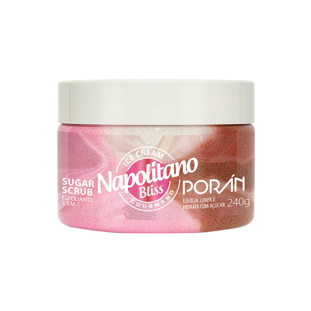 SUGAR SCRUB ICE CREAM NAPOLITANO BLISS GOURMAND 240G