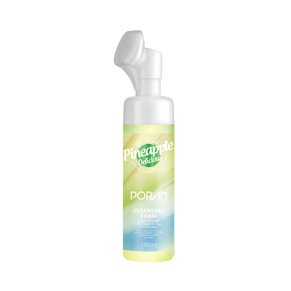 CLEANSING FOAM ICE CREAM PINEAPPLE DELICIOUS GOURMAND 180ML