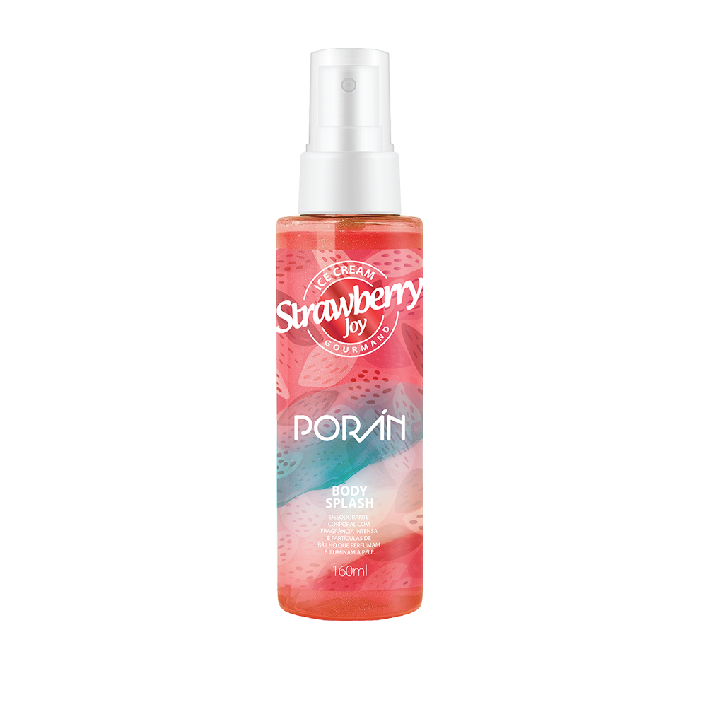 BODY SPLASH ICE CREAM STRAWBERRY LOVE GOURMAND 160ML
