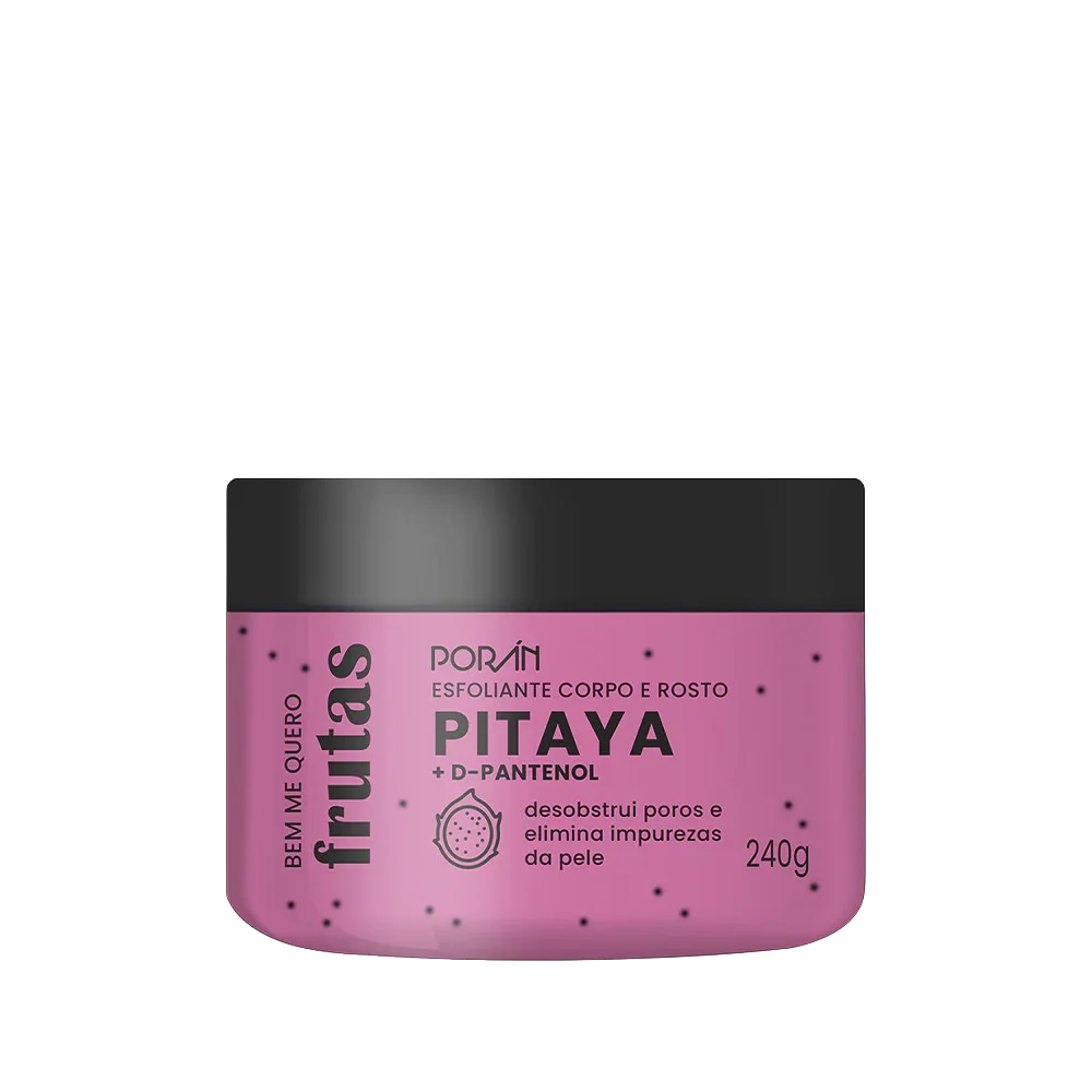 ESFOLIANTE PITAYA CORPO E ROSTO 240G PORAN