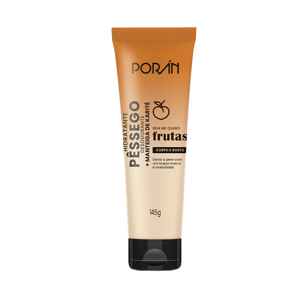 HIDRATANTE PESSEGO E KARITE  145G PORAN